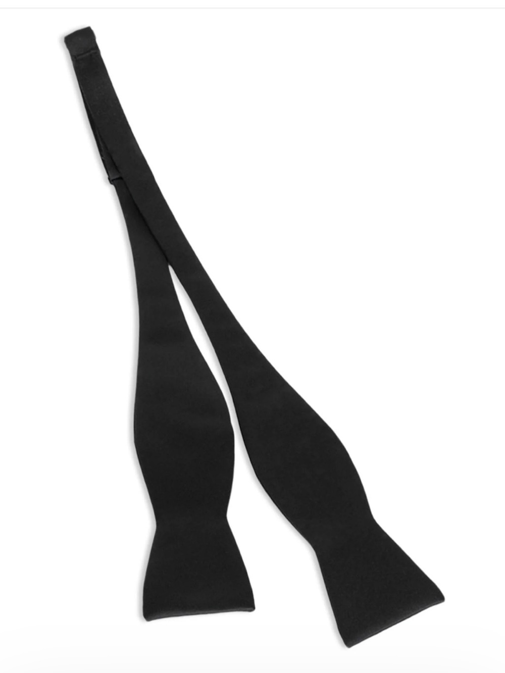 Brooks Brothers Classic Black Self-Tie Bow Tie